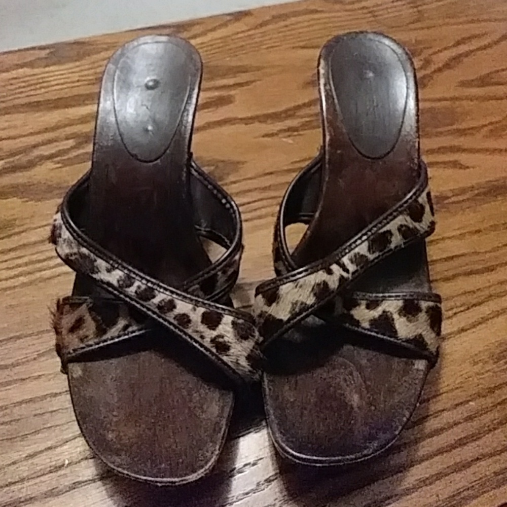 Leopard heels